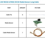 1NC42-67002: KIT SC MEDIA SENSOR LONG CABLE — Датчик медіа з довгим кабелем SummaCut D Series