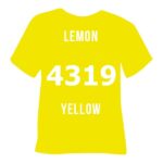 Термоплівка 4319 LEMON YELLOW лимонно-жовта Poli-Flex Perform