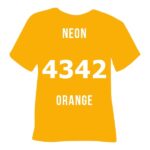 Термоплівка 4342 NEON ORANGE неон помаранчевий Poli-Flex Perform
