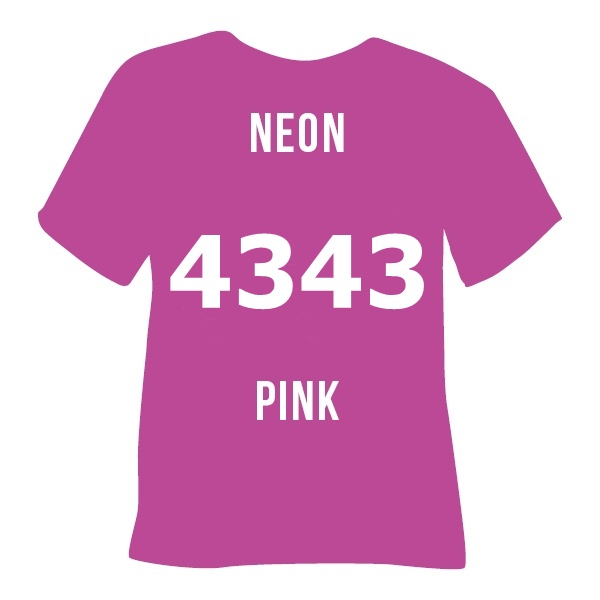 4343 poli tape neon pink неон рожевий perform Термоплівка 4343 NEON PINK неон рожевий Poli-Flex Perform - Зображення 1