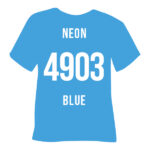 Термоплівка 4903 NEON BLUE блакитна Poli-Flex Turbo