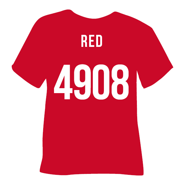 4908 red Poli-Tape Turbo турбо політейп червона Термоплівка 4908 RED червона Poli-Flex Turbo - Зображення 1