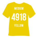 Термоплівка 4918 MEDIUM YELLOW середньо жовта Poli-Flex Turbo