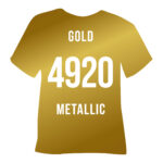 Термоплівка 4920 GOLD METALLIC золотий матовий металік Poli-Flex Turbo