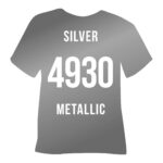 Термоплівка 4930 SILVER METALLIC срібний матовий металік Poli-Flex Turbo