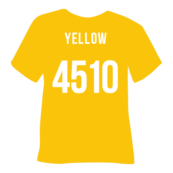 yellow poli tape BLOCKOUT SOFT 4510 блокаут софт Термоплівка 4510 POLI-FLEX® BLOCKOUT SOFT YELLOW жовта Poli-Flex Premium - Зображення 1