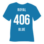 Термоплівка 406 ROYAL BLUE синя Poli-Flex Premium