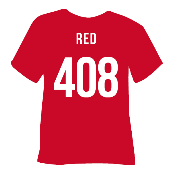 408 red poli tape червона Термоплівка 408 RED червона Poli-Flex Premium - Зображення 1