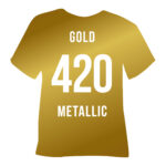 Термоплівка 420 GOLD METALLIC матове золото Poli-Flex Premium