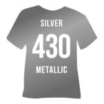 Термоплівка 430 SILVER METALLIC матове срібло Poli-Flex Premium