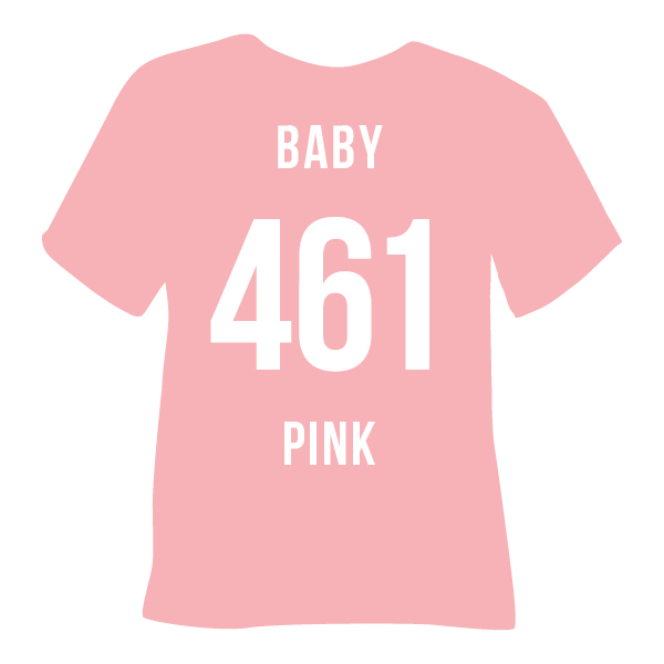 461 poli tape premium baby pink бебі пінк Термоплівка 461 BABY PINK дитячий-рожевий Poli-Flex Premium - Зображення 1