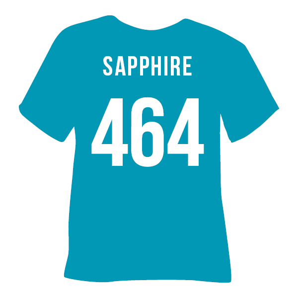 464 poli tape premium saзphire сапфір Термоплівка 464 SAPPHIRE сапфір Poli-Flex Premium - Зображення 1