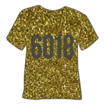Плівка флекс поліестр глітер стандарт 6018 yellow