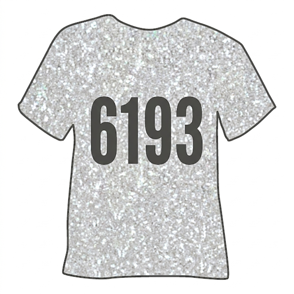 6193 Плівка флекс поліестр глітер спеціальна 6193 pearl - Зображення 1