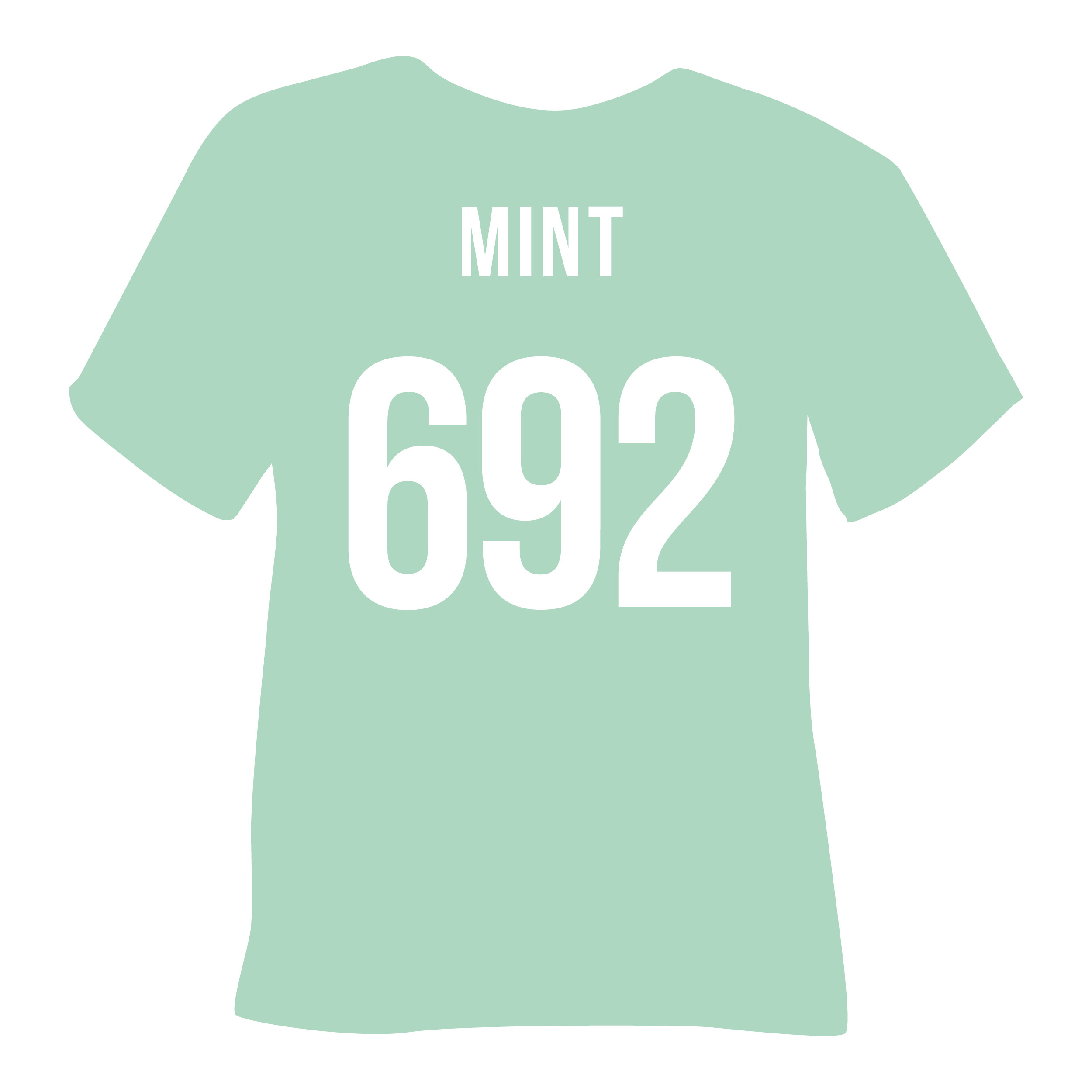 692 poli tape premium mint мятний Термоплівка 692 MINT мятна Poli-Flex Premium - Зображення 1