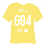 Термоплівка 694 PASTEL YELLOW пастельно-жовта Poli-Flex Premium