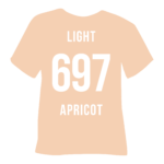 Термоплівка 697 LIGHT APRICOT світло-абрикосова Poli-Flex Premium