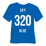 Флок 320 SKY BLUE небесно-синій Poli-tape Tubitherm