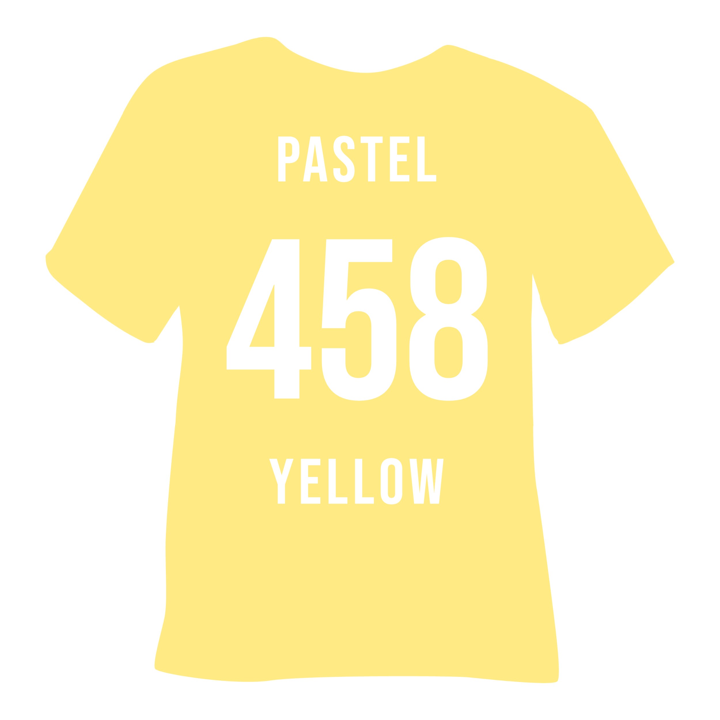 458 poli tape premium pastel yellow пастельно-жовтий Термоплівка Poli-Flex Premium 458 PASTEL YELLOW пастельно-жовта