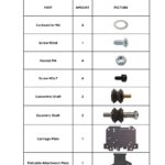 1NC40-67022: KIT SC CARRIAGE — Комплект каретки SummaCut D Series